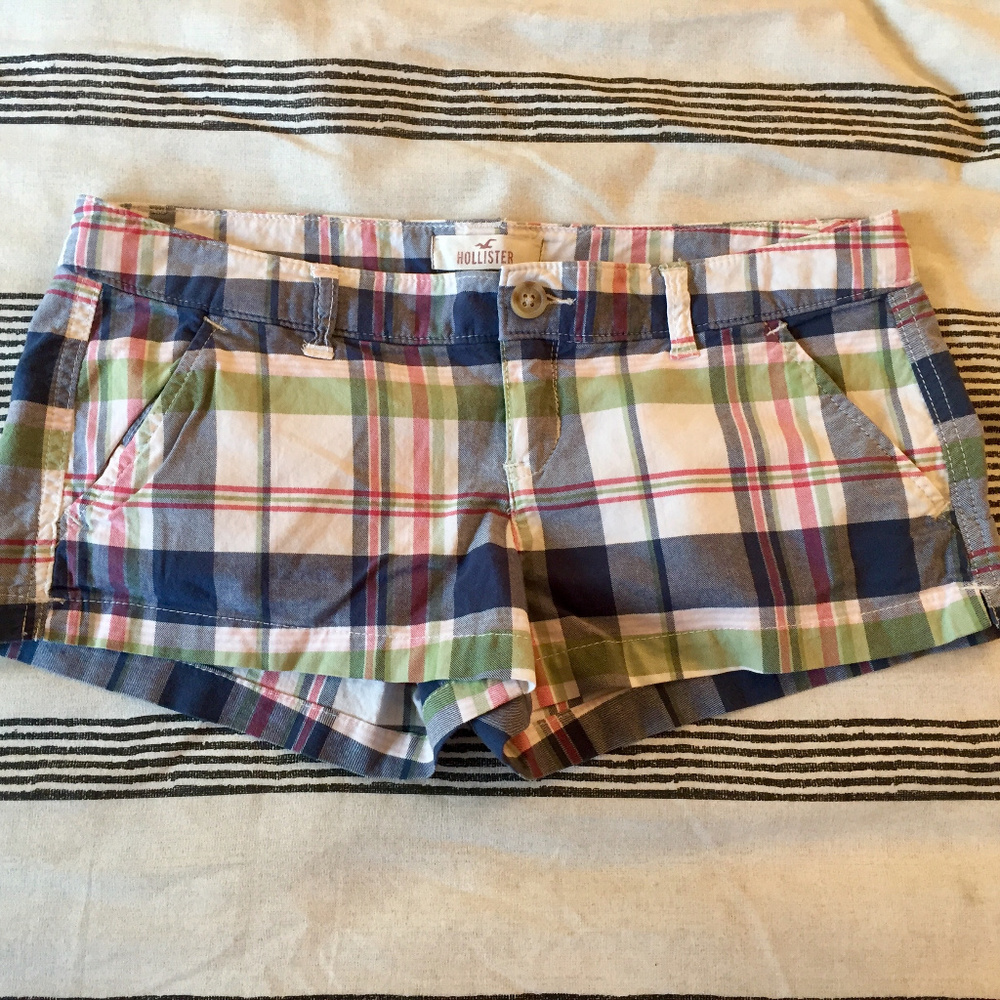 Hollister Plaid Shorts